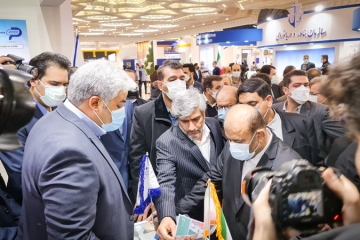 حضور شرکت پدید آوران امید پارس در پنجمین نمایشگاه حمل ‌و‌ نقل، لجستیک و صنایع وابسته در محل مصلی امام خمینی(ره)